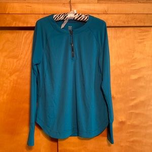Title Nine 3/4 zip shirt Sz Lg